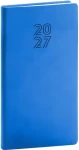 NOTIQUE Aprint 2027 modrý / Kapesní diář / 9 x 15,5 cm / týdenní / česko-slovenské kalendárium