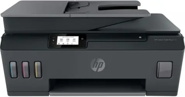 HP Smart Tank Plus 570 / multifunkční tiskárna / A4 / skener / kopírka / tisk / ADF / USB / Wi-Fi / BT (5HX14A#BHC)