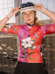 Cyklodres CYCOLOGY Zoe, woman, krátký rukáv (Motiv Zoe, velikost S)