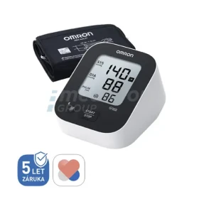 OMRON M2+ Connect černá / Digitální tonometr (4015672114289)