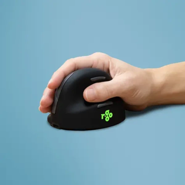 R-Go HE Break Mouse S Right černá / Ergonomická bezdrátová myš / Bluetooth / 2400 DPI / 5 tlačítek (RGOHBRSWLBL)