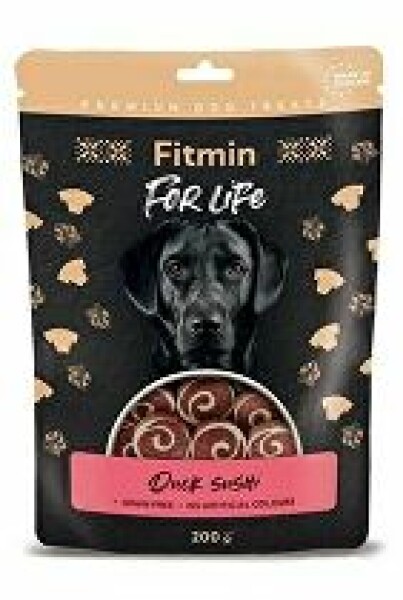 Fitmin FL dog poch. Kachní sushi 200g