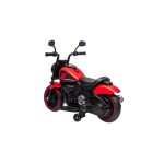 Mamido Dětská elektrická motorka Chopper Faster červená