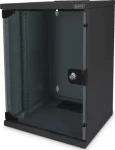 Digitus DN-10-SET-2-B černá / Nástěnná síťová skříň / 10" / 9U / 312x300 mm / IP20 (DN-10-SET-2-B)