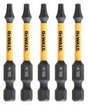 DeWalt Sada bitů Extreme Torx T15 5 ks / Bity / T15 / 57 mm (DT7394T)