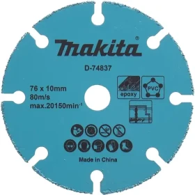 Makita D-74837 / kotouč řezný univerzál / 76x1.7x10mm / pro DMC300 (D-74837)