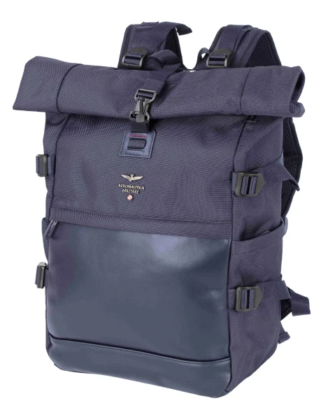 Batoh rollup Aeronautica Militare Typhoon AM-592-05 modrá 18 L