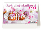 Stolní kalendář 2025 Rok plný sladkostí