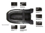 Carp Spirit Člun Black Boat One 180