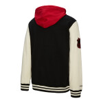 Mitchell & Ness Pánská mikina Chicago Blackhawks NHL Courtside Fleece Button Front Current Logo Velikost: XL