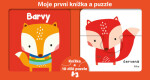 Moje první knížka puzzle Barvy