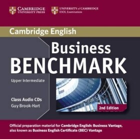 Business Benchmark Upper Intermediate Business Vantage Class Audio CDs (2) - Brook-Hart, Guy