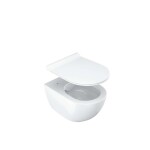 RAVAK - Chrome Závěsné WC, RimOff, SoftClose, bílá X03081