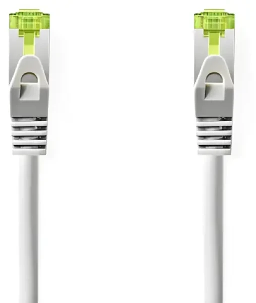 Nedis CAT7 S/FTP 1m šedý / Síťový kabel / RJ45-RJ45 / Snagless / Kulatý / LSZH (CCGL85420GY10)