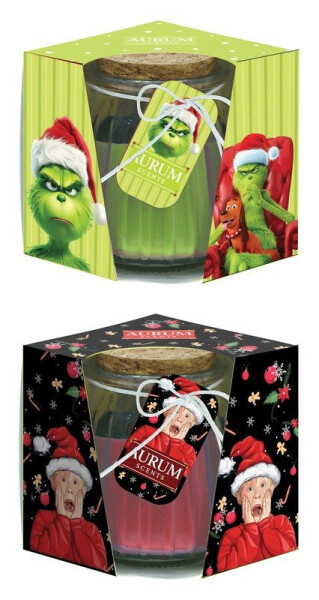 Svíčka - Grinch/ Sám doma