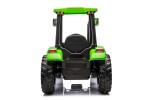 Mamido Dětský elektrický traktor A011 24V 400W zelený