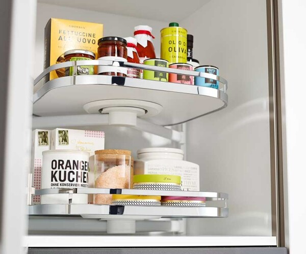 Kessebohmer Policový mechanismus Turnmotion II barva: bílé dno (359664)