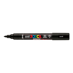 Posca popisovač PC-5BR, 1 - 4 mm, černá (24)