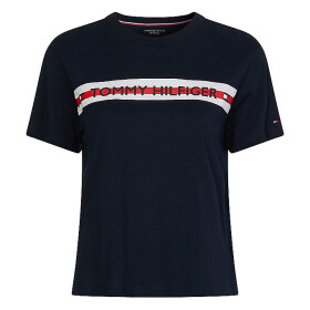 Dámské Tričko s krátkým rukávem UW0UW02551-DW5 - Tommy Hilfiger XS