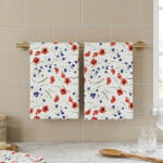 Kuchyňská utěrka VLČÍ MÁKY, sada 2 ks