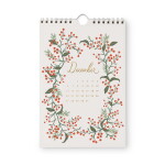 Rifle Paper Co. Nástěnný kalendář Strawberry Fields 2026, multi barva, papír