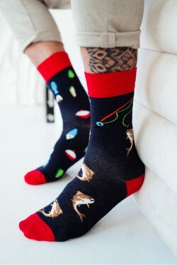 PÁNSKÉ PONOŽKY AVANGARD FISHING 0125.054 tmavě modrá 43-46