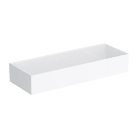 OMNIRES - Sprchový koš UNI, 30 x 5 x 11 cm, matná bílá UN10335WM