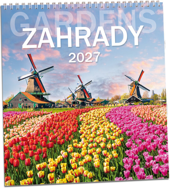 Nástěnný kalendář 2027 Aria Zahrady