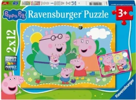 RAVENSBURGER Puzzle Prasátko Peppa