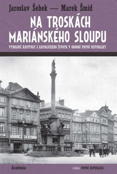 Na troskách mariánského sloupu - Jaroslav Šebek, Marek Šmíd