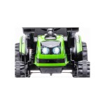 Mamido Dětský elektrický traktor s lopatou zelený