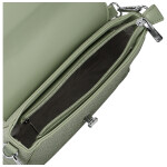 Elegantní dámská koženková kabelka na rameno Ciri, zelená