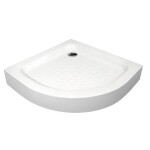 KERRA - Vanička sprchová půlkruhová 80x80 R 55 (15 CM) 5907548117823