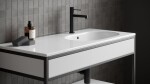 CERSANIT - Sada B944 konzole ZEN 100 (skříňka se zásuvkou + panel FSC MIX70% SGSCH-COC-007574 + umyvadlo vlevo) bílá VIR S801-516