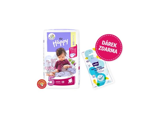 Bella Happy Junior Big Pack 12-25 kg 58 ks