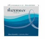 Waterman Inkoustové bombičky krátké omyvatelné modré 1507/7520120 ks