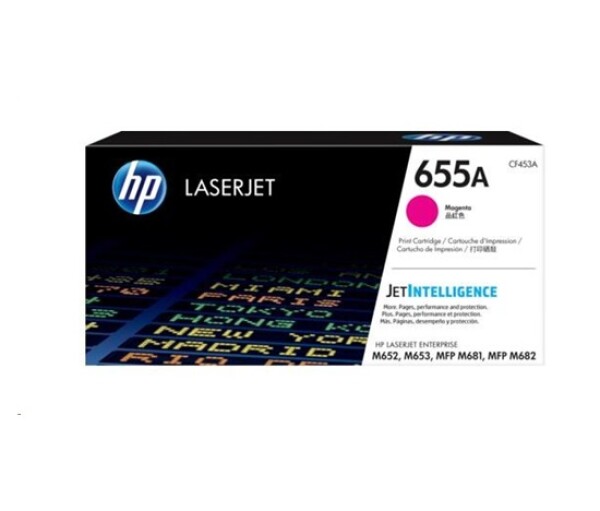 HP 655A Magenta Original LaserJet Toner Cartridge (CF453A) (10,500 pages) EDF_1006291