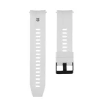 Tactical Quick Release Silikonový Řemínek 22mm White (57983125842)