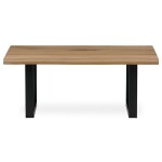 Konferenční stolek 110x70x45cm, dřevo, přírodní, KS-F110U DUB