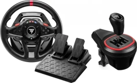 Thrustmaster T128 + TH8S / Sada volantu a pedálů s řadicí pákou / PS5 PS4 PC (M-9068548)