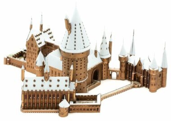 Metal Earth 3D Puzzle Harry Potter: Zasněžený Bradavický hrad