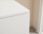 CERANO - Koupelnová skříňka pro umyvadla na desku Noira - bílá matná - 150x28x48 CER-8050BD7615