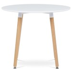 Jídelní stůl 90x90cm, mdf DT-306 WT