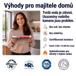Alternativa změkčovače vody KalyxX Red Line 1/2" KXRG12 IPSKXRG12