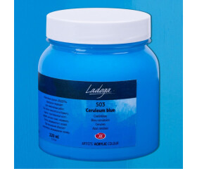 Nevskaya Palitra Ladoga 2223503 Akrylová barva 220 ml, modrá ceruleum 503