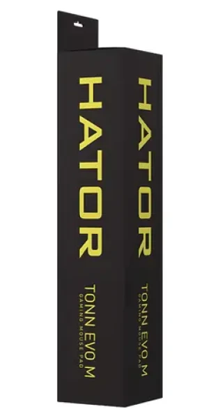 Hator Tonn EVO M žlutá / Herní podložka pod myš / 360 x 300 mm / 4 mm (HTP-024)