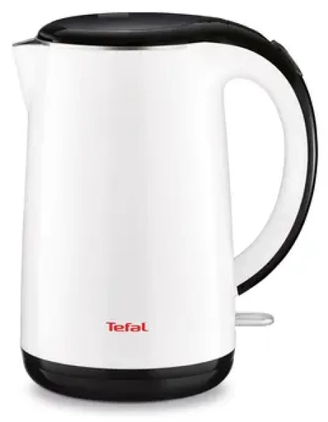 Tefal Safe'Tea KO260130 bílá / Rychlovarná konvice / 1800W / 1.7 l / plast / otočný konektor 360° (KO260130)