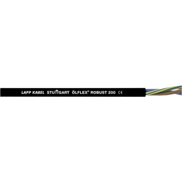 LAPP ÖLFLEX® ROBUST 200 21813/1000 řídicí kabel 5 G 2.5 mm², 1000 m, černá