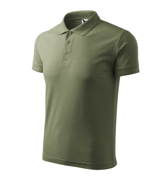 Pique Polo polokošile pánská khaki 2XL