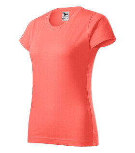 Basic tričko dámské korálová XL